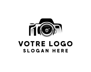 DSLR Camera Photography Logo
