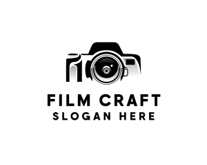 Cinematography - DSLR Camera Photography logo design