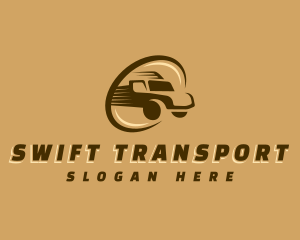 Truck Transport Automotive logo design