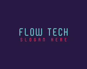 Digital Tech Stream logo design