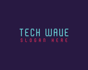 Techno - Digital Tech Stream logo design