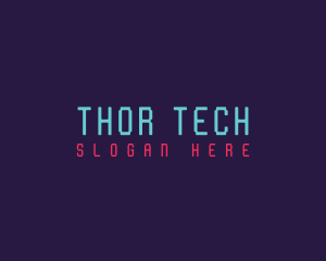 Digital Tech Stream logo design