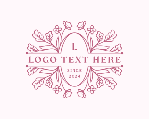 Feminine - Event Floral Styling logo design