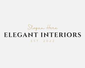 Elegant Luxury Business logo design