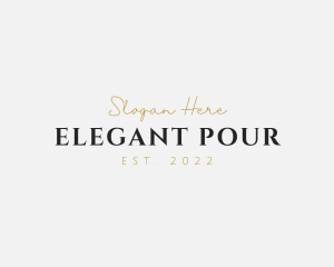 Elegant Luxury Business logo design