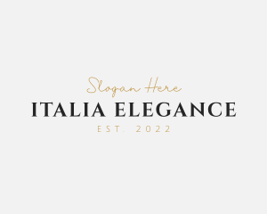 Elegant Luxury Business logo design