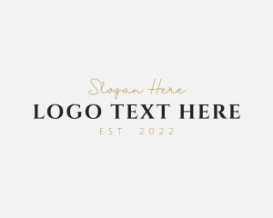 Event - Elegant Luxury Business logo design