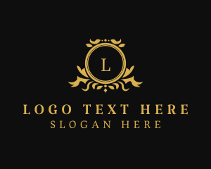 Lawyer - Golden Royal Firm logo design