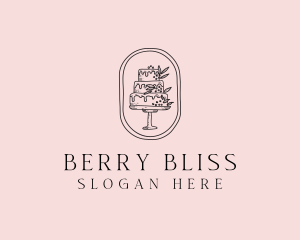 Berries - Cake Sweet Bakery logo design