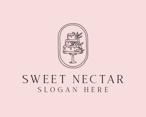 Cake Sweet Bakery logo design