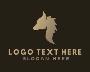 Fox - Gradient Fox Animal logo design