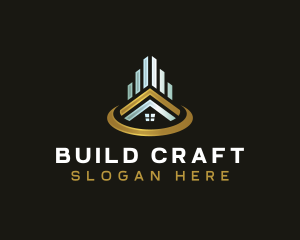 Home Building Architecture logo design