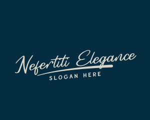 Elegant Business Company logo design