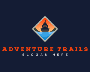 Cruise Ship Adventure logo design