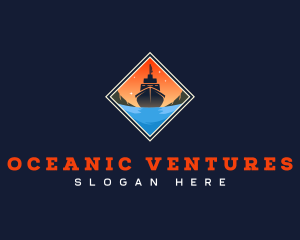 Cruise Ship Adventure logo design