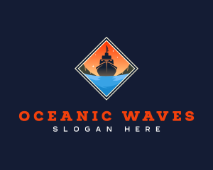 Ship - Cruise Ship Adventure logo design