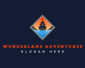 Cruise Ship Adventure logo design