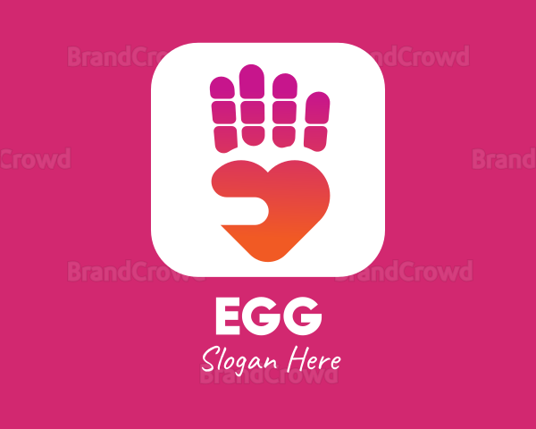 Heart Hand App Logo