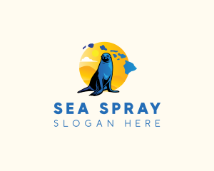 Hawaii Seal Marine logo design