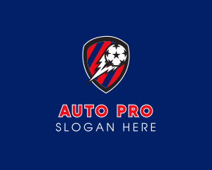 Soccer Coach - Soccer Ball Football logo design