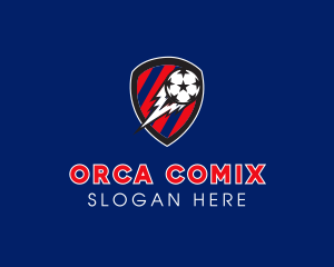 League - Soccer Ball Football logo design