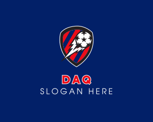 Soccer Club - Soccer Ball Football logo design
