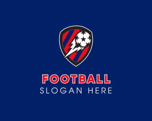 Soccer Ball Football logo design