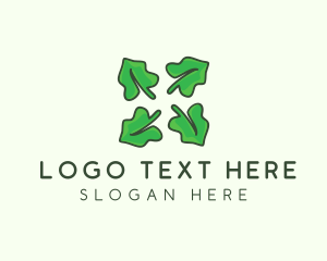 Green Vegetable - Nature Leaf Foliage logo design