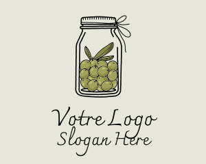 Green Olive Jar Logo