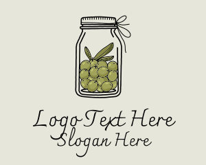 Green Olive Jar Logo