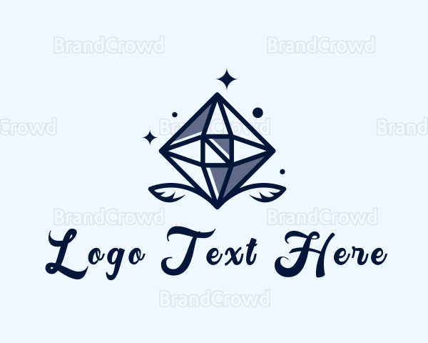 Shiny Diamond Jewelry Logo