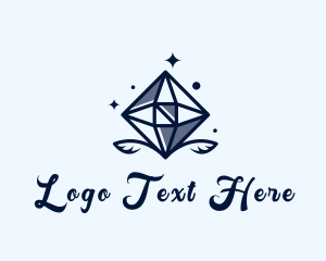 Shiny Diamond Jewelry Logo