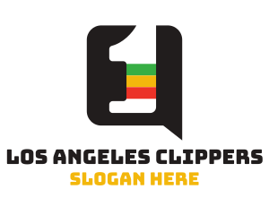 Messaging - Reggae Chat Number 1 logo design