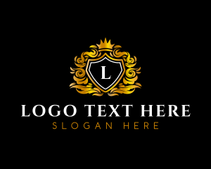 Letter TG - Royal Shield Crown logo design
