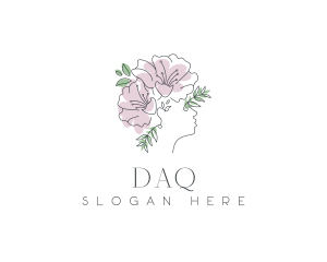 Beauty Floral Woman Logo