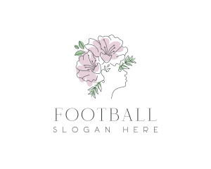 Beauty Floral Woman Logo