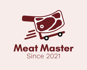 Butcher Meat Delivery logo design