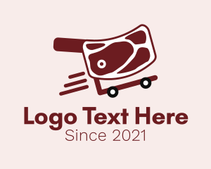 Butcher - Butcher Meat Delivery logo design