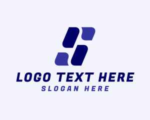 Stock Broker - Modern Enterprise Letter S logo design