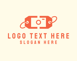 Coupon - Camera Price Tag logo design