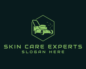 Lawn Mower Yard Care logo design