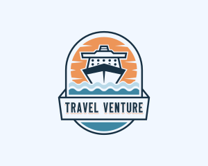 Yacht Travel Getaway logo design