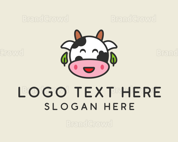 Happy Cow Cattle Logo