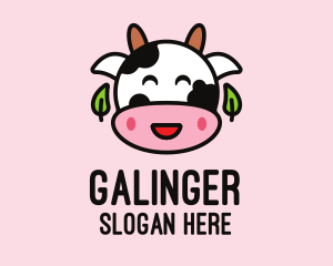 Dairy Farm - Organic Happy Cow Farm logo design
