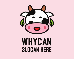 Pasture - Organic Happy Cow Farm logo design