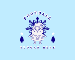Seasonal - Winter Santa Claus logo design