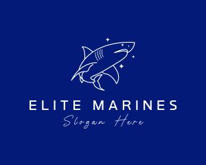 Wildlife Marine Shark logo design