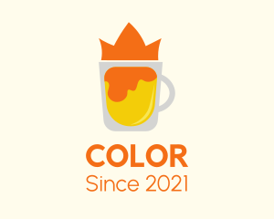Alchohol - Minimalist Beer King logo design