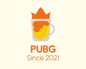 Cup - Minimalist Beer King logo design