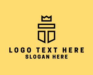 Website - Royalty Shield Crown logo design